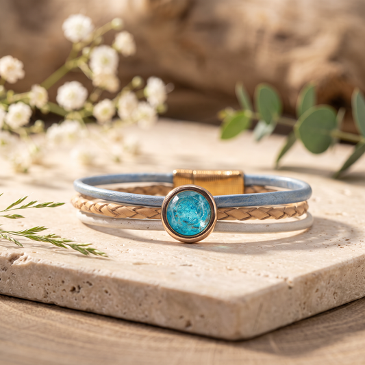 Chrysocolla facet | Premium Kwaliteit