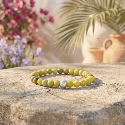 Groene Jade 6mm